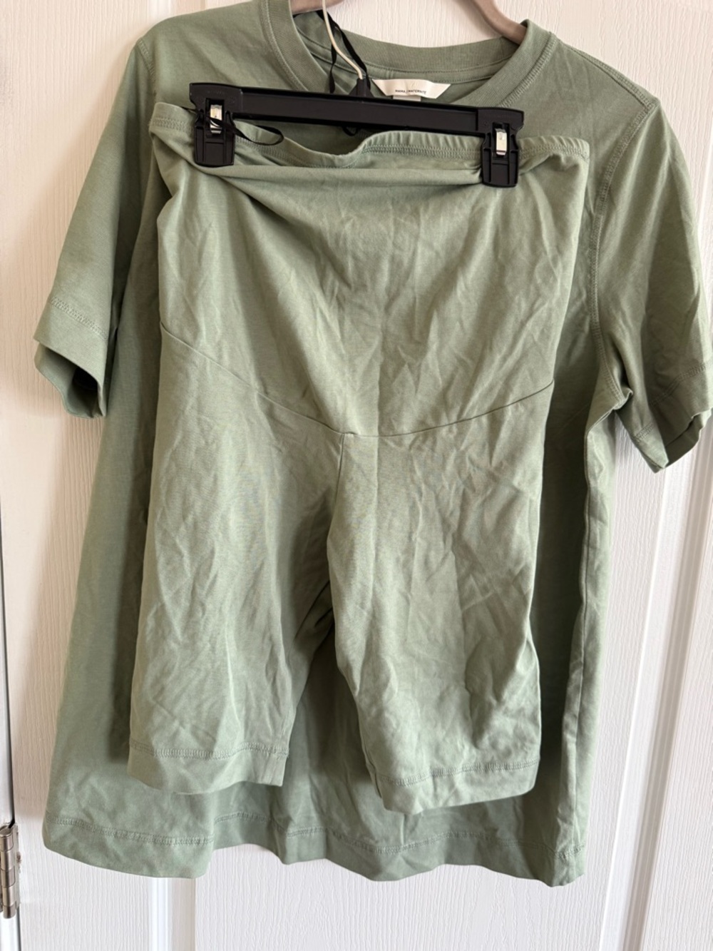 H&M Light Sage Green Short Sleeve Tee